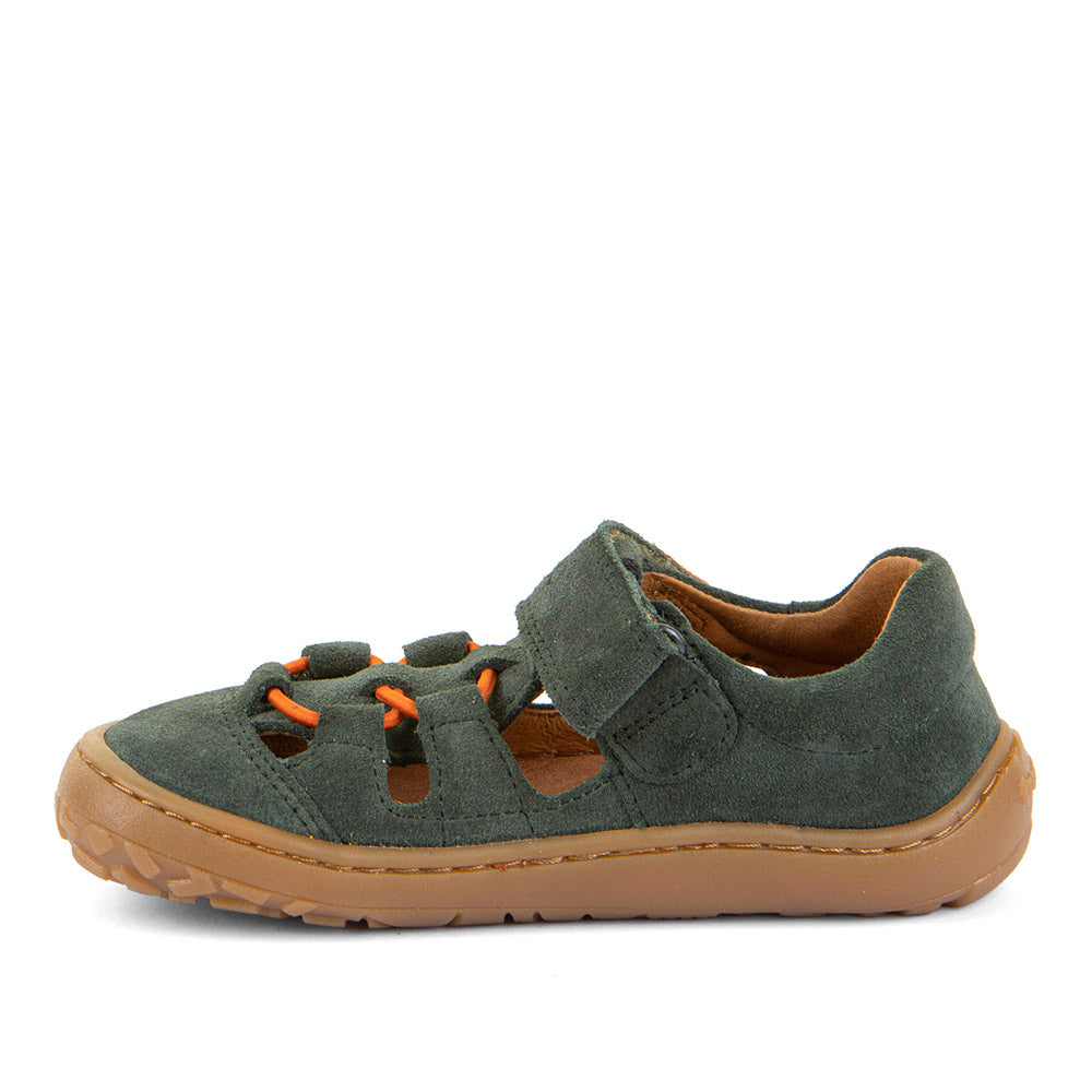 Froddo Barefoot Alex Elastic Sandal Dark Green G31502904