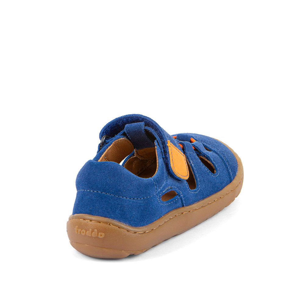 Froddo Barefoot Alex Elastic Sandal Blue Electric G31502901