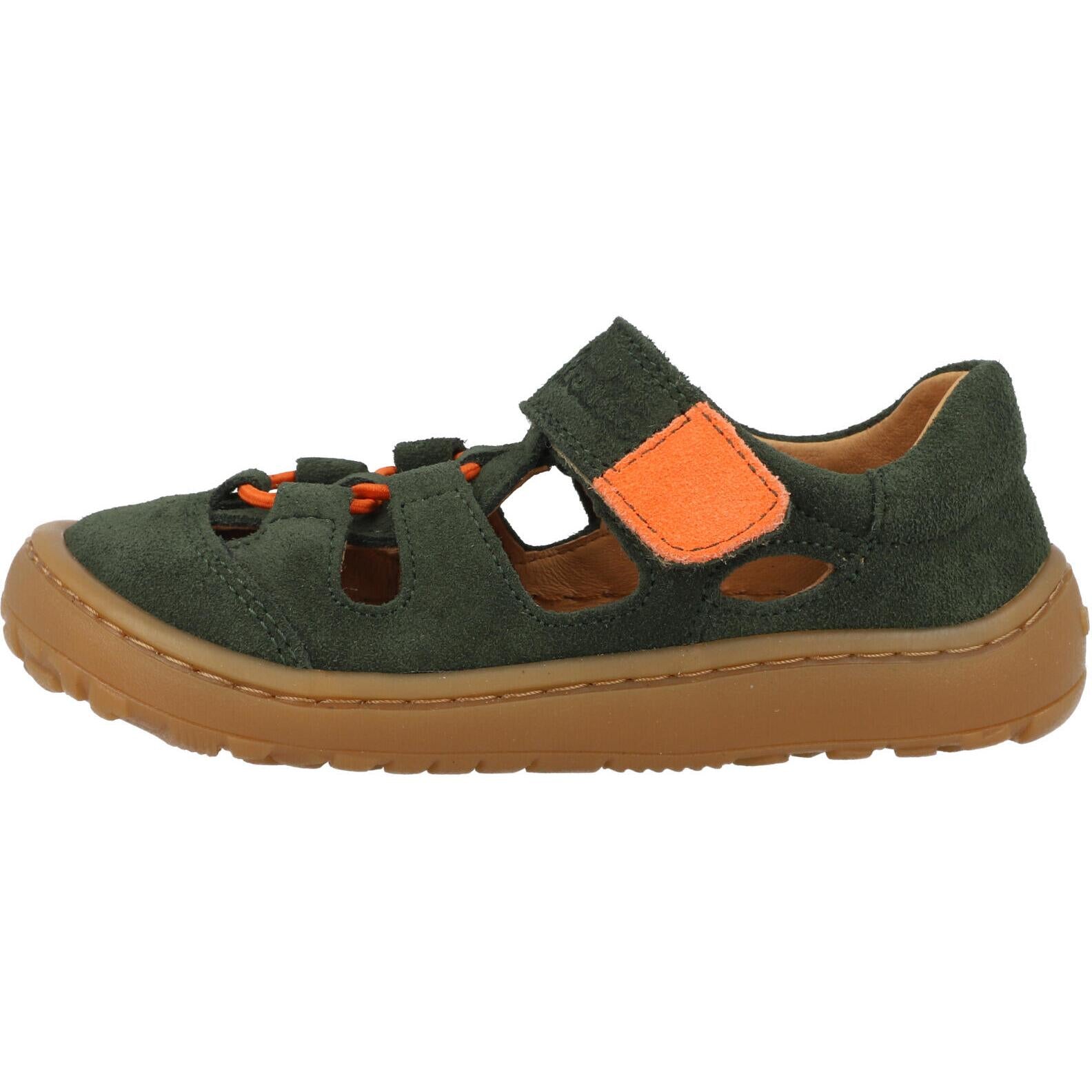 Froddo Barefoot Alex Elastic Sandal Dark Green G31502904