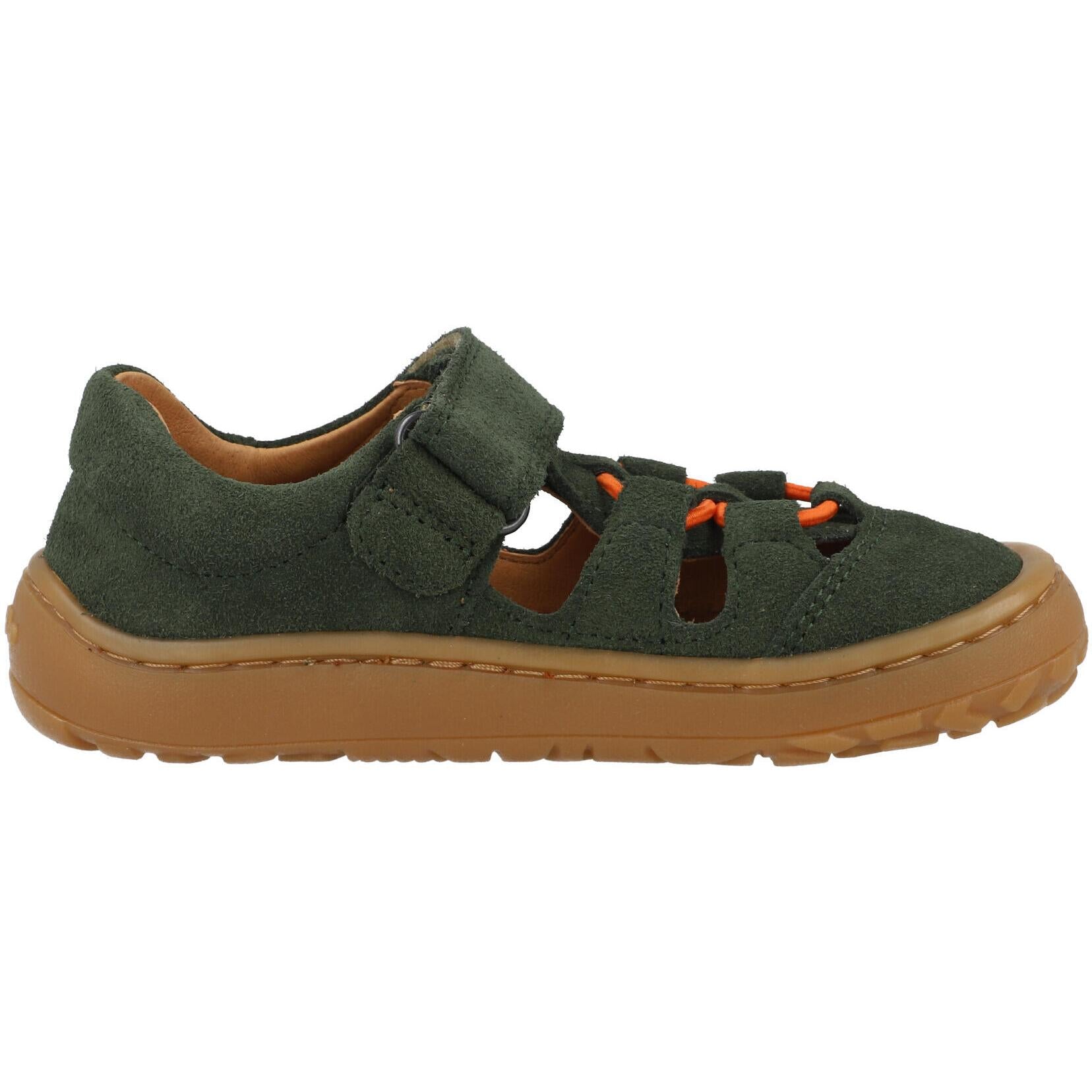 Froddo Barefoot Alex Elastic Sandal Dark Green G31502904