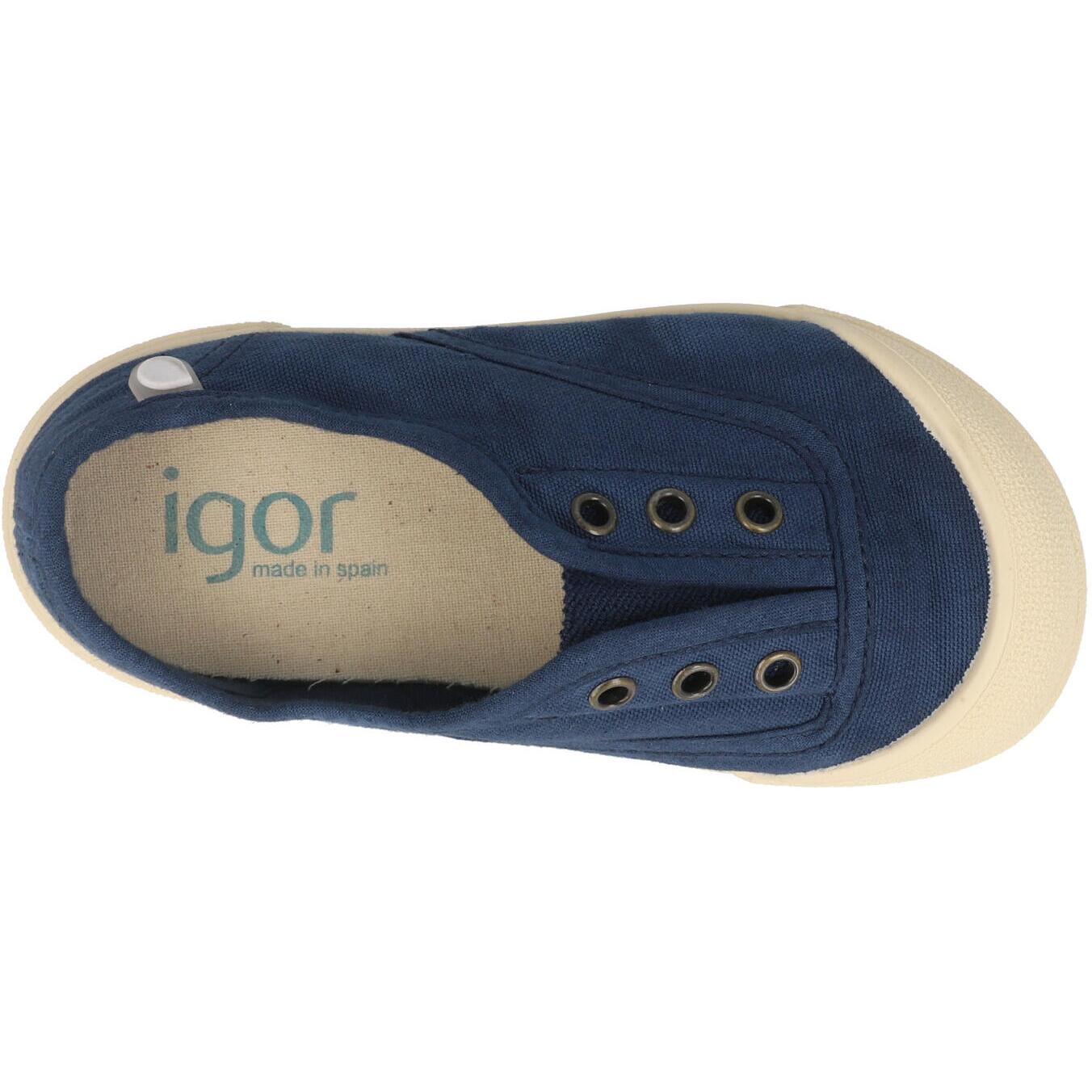 Igor Barefoot Lona Marine Blue S10330003