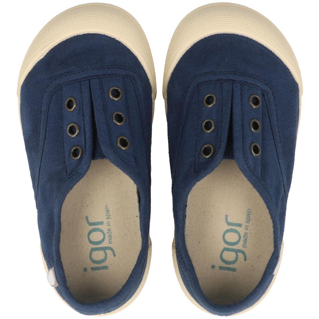 Igor Barefoot Lona Marine Blue S10330003