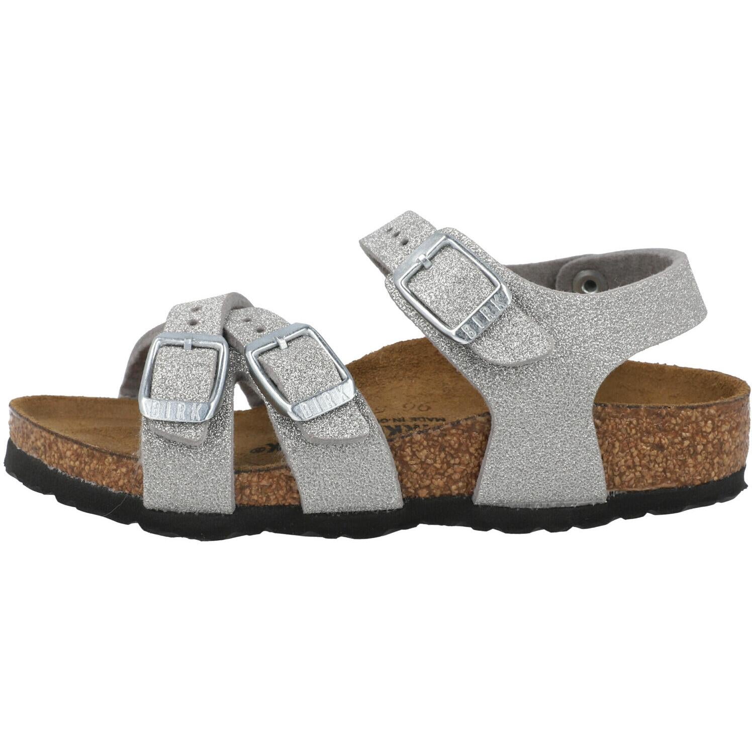 Birkenstock Kumba Kids Shiny Glitter Silver 1030536