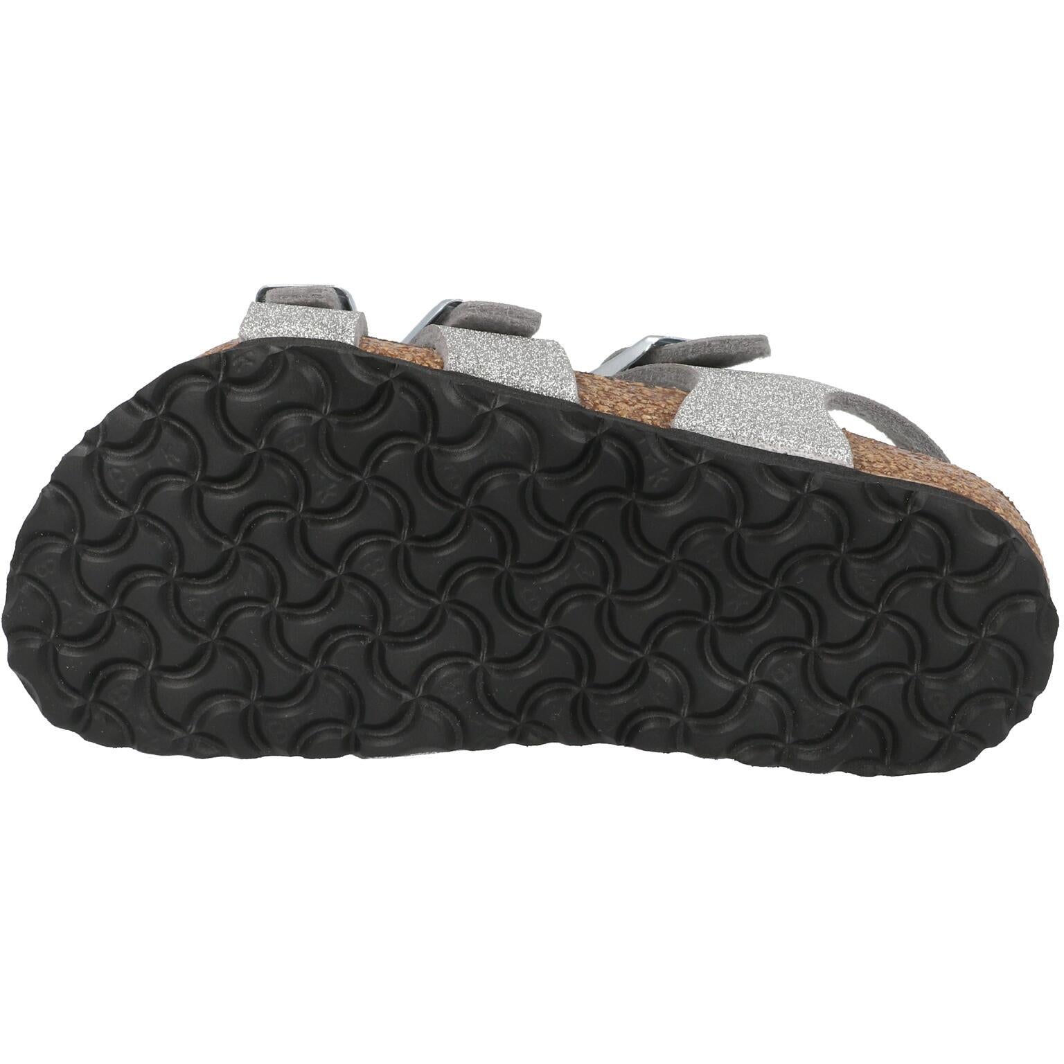 Birkenstock Kumba Kids Shiny Glitter Silver 1030536