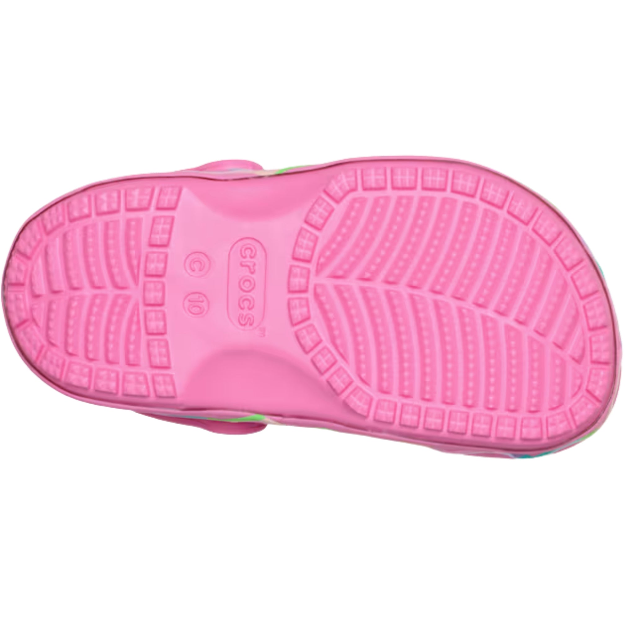 Crocs Kids Classic Heart Lights Clog K Pink Lemonade 213183669