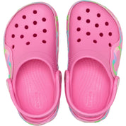 Crocs Kids Classic Heart Lights Clog T Pink Lemonade 213184669