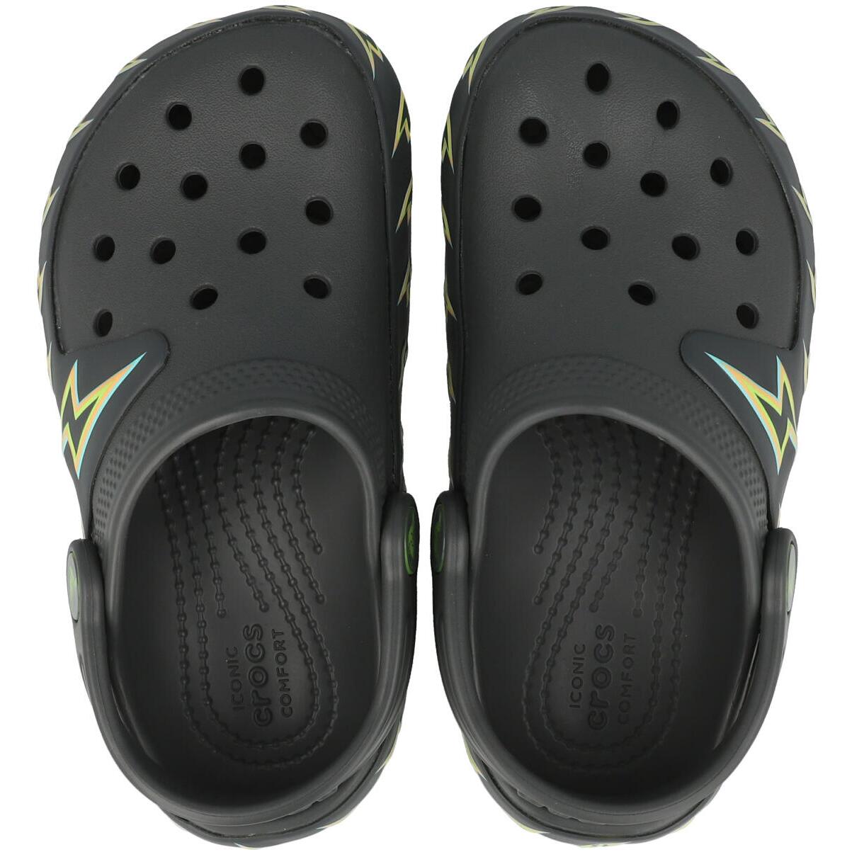 Crocs Kids Classic Bolt Lights Clog K Carbon 2131850YK
