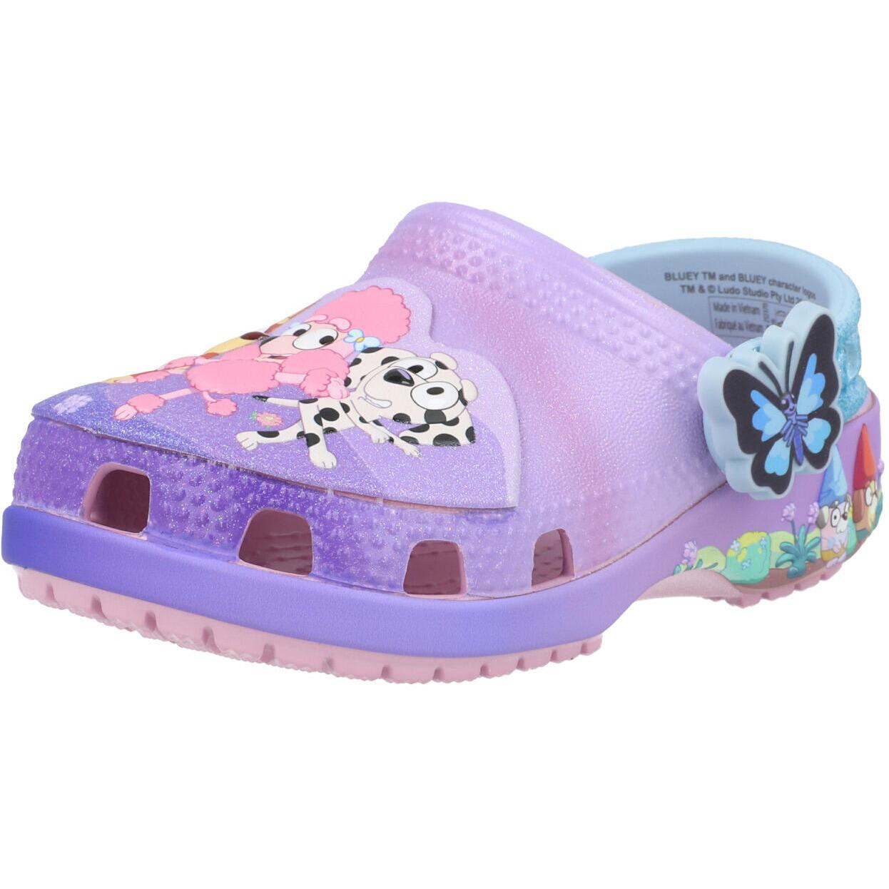 Crocs Kids Bluey Multi Pink Classic Clog T Multi 21237090H