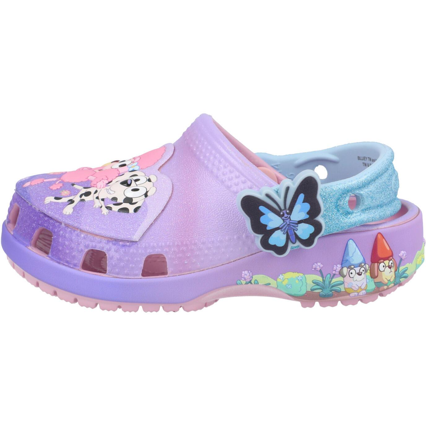 Crocs Kids Bluey Multi Pink Classic Clog T Multi 21237090H