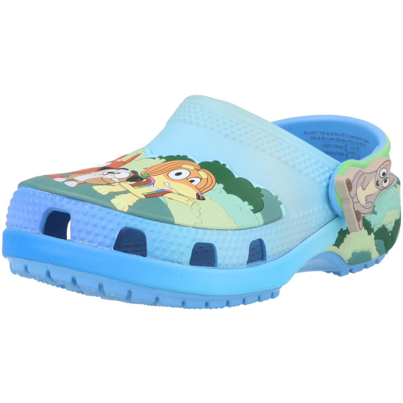 Crocs Kids Bluey Multi Classic Clog T Multi 21236990H