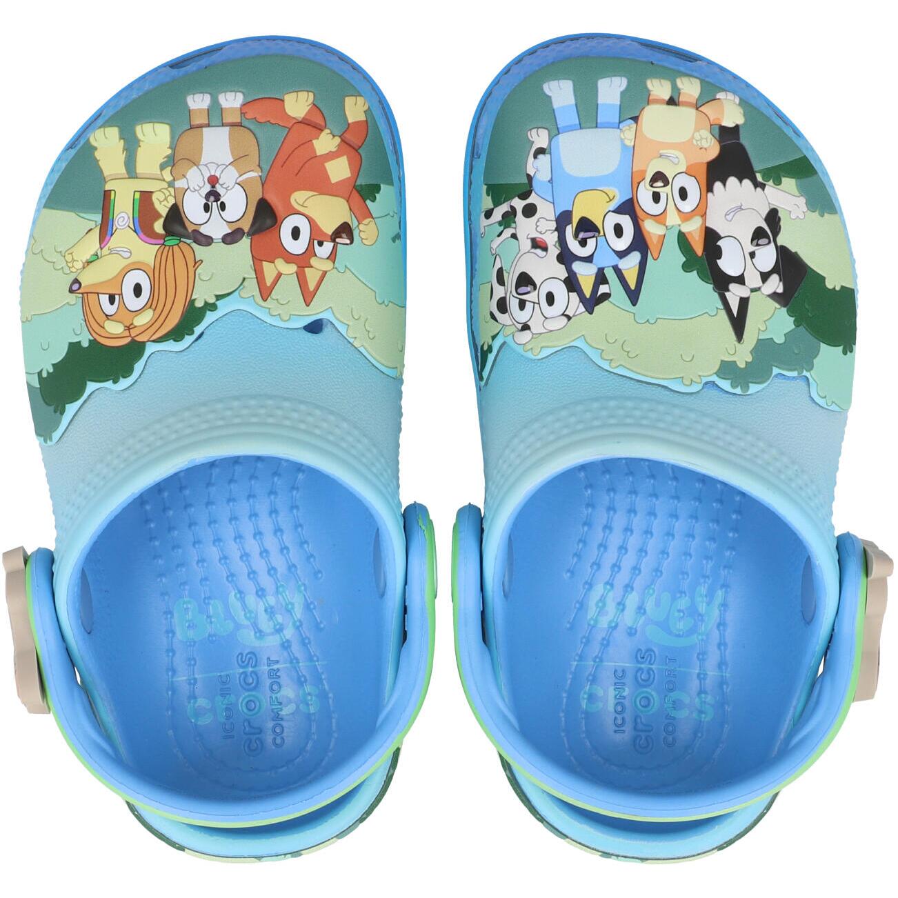 Crocs Kids Bluey Multi Classic Clog T Multi 21236990H