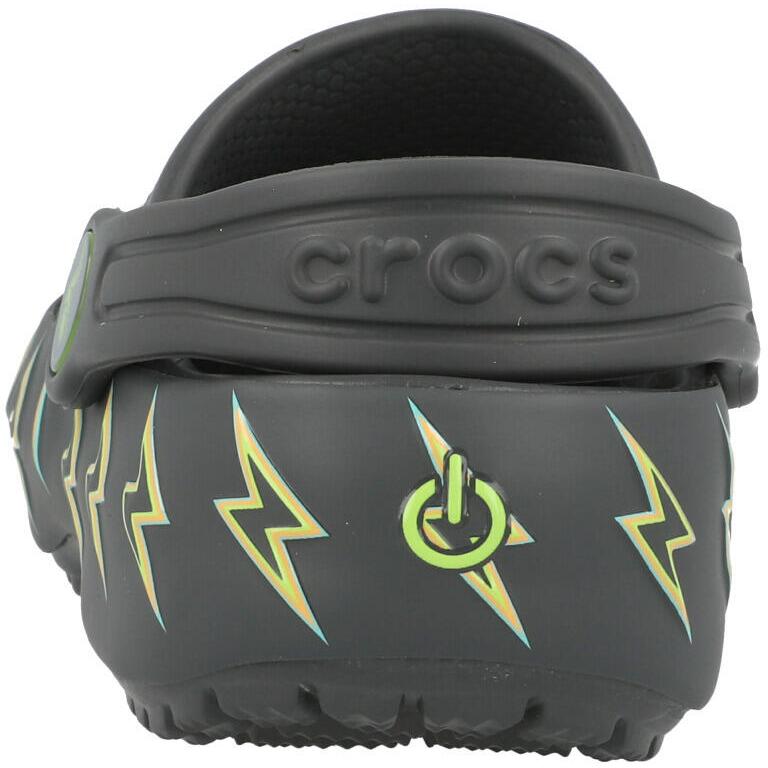 Crocs Kids Classic Bolt Lights Clog T Carbon 2131860YK