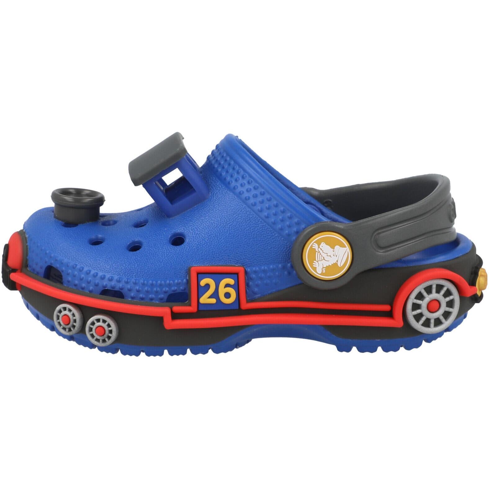 Crocs Kids Classic IAM Train Clog T Blue Bolt/Carbon 2131875ED