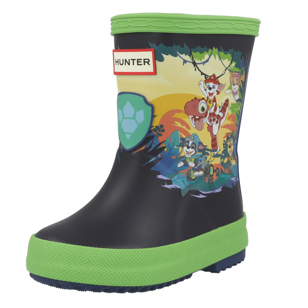Hunter Paw Patrol Dino Kids First Boot Cuttle Blue/Sea Lettuce HFRK0054261CX
