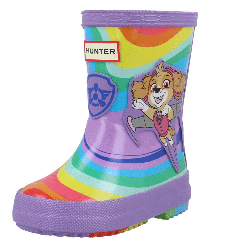 Hunter Paw Patrol Skye Kids First Boot Lavender Mist HFRK0053261LDM