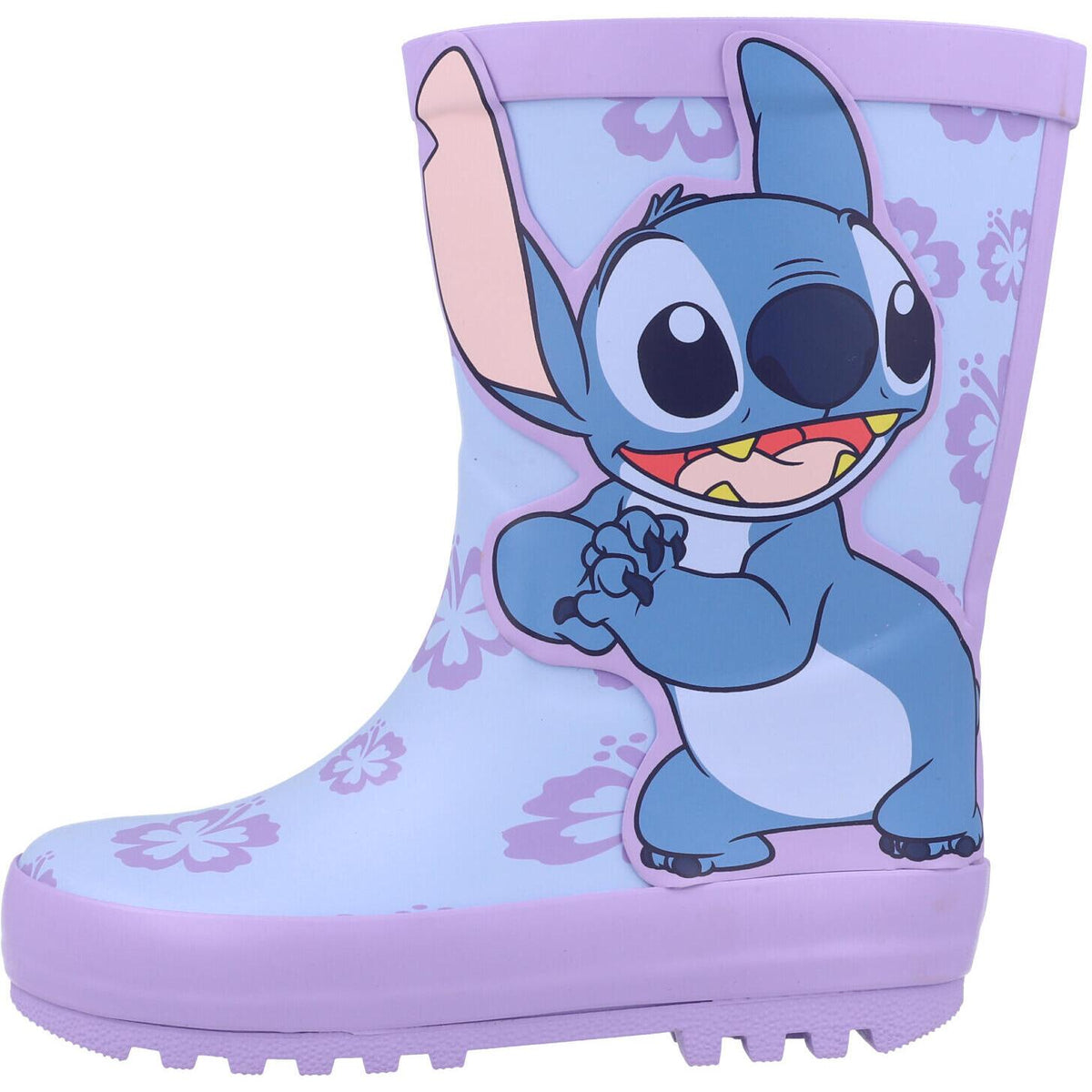 Disney Stitch San Rubber Welly Purple GUV32216AA01LSZZ