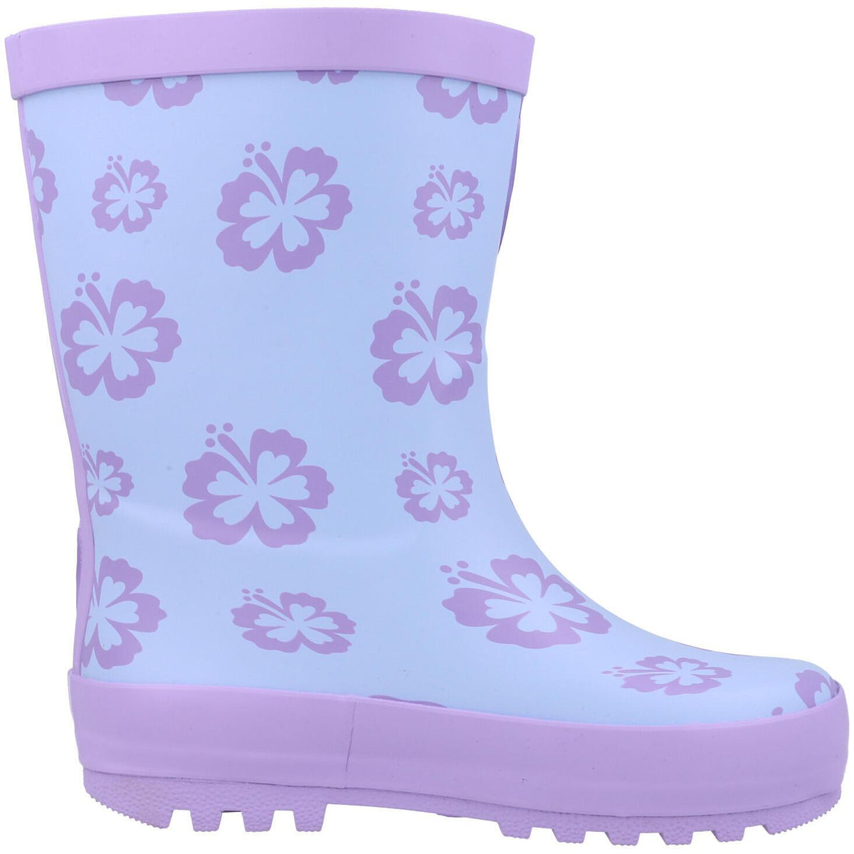 Disney Stitch San Rubber Welly Purple GUV32216AA01LSZZ