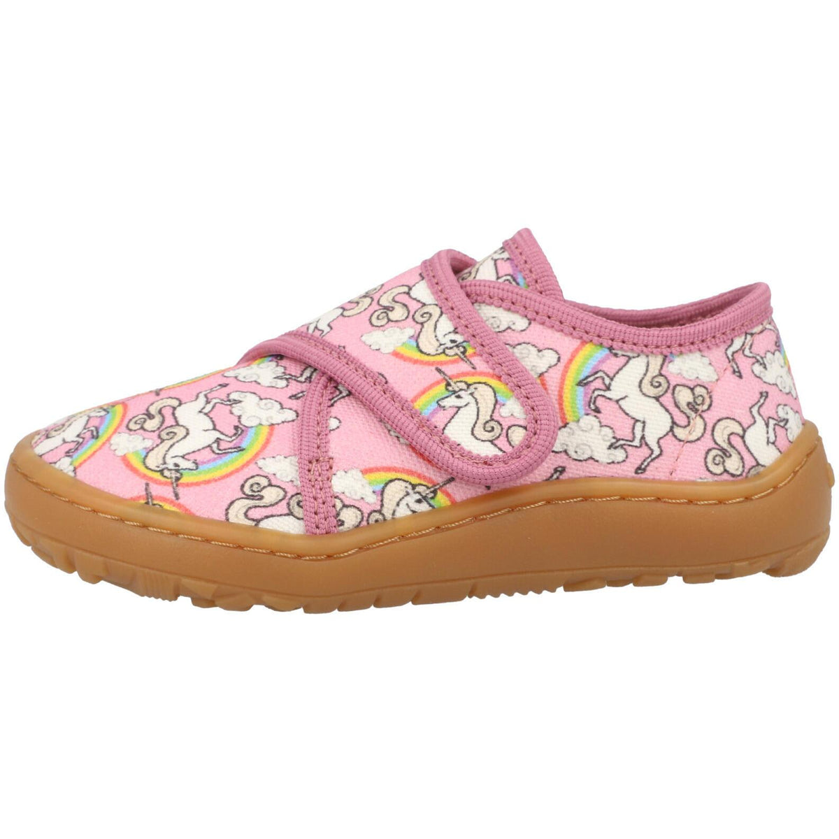 Froddo Barefoot Slippers White Pink Unicorn G170043811